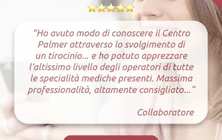 Testimonianze del Poliambulatorio Privato Centro Palmer a Reggio Emilia e Rubiera. 23