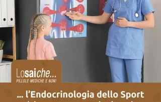 Lo sai che... l'Endocrinologia dello Sport è importante anche in età Pediatrica? Chiama Centro Palmer per una consulenza con il Dr. Petros Tsamatropoulos